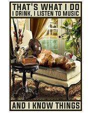 Classical Music That's what I do 24x36 Poster front