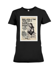 Loved Books and Gardening Premium Fit Ladies Tee tile