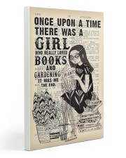 Loved Books and Gardening Gallery Wrapped Canvas Prints tile
