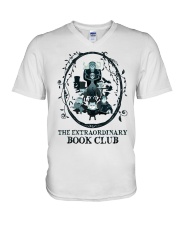 Book The extraordinary book club V-Neck T-Shirt tile