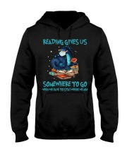 Book Give Hooded Sweatshirt front