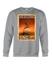 Life is a song Crewneck Sweatshirt tile
