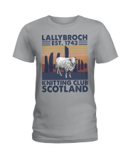 Knitting club Ladies T-Shirt tile