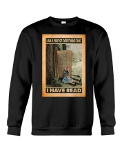 Book I am a part of everything Crewneck Sweatshirt tile