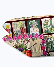 Gardening It grounds us Quilt 70"x80" - Queen aos-quilt-70x80-lifestyle-closeup-front-02
