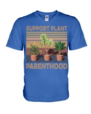 Gardening Support Plant Parenthood V-Neck T-Shirt tile
