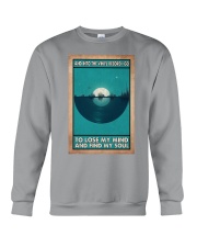 Vinyl Record Lose My Mind Crewneck Sweatshirt tile