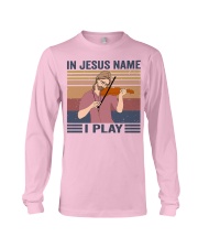 Violin In Jesus name I play Long Sleeve Tee tile