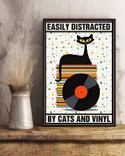 Vinyl Records and Cats 24x36 Poster lifestyle-poster-3