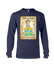 Book Just A Girl Who Loves Books Long Sleeve Tee tile