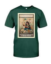 A girl loved books Premium Fit Mens Tee tile