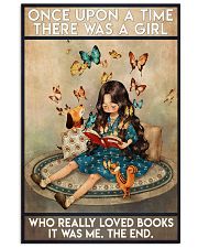 A girl loved books Vertical Poster tile