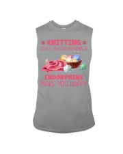 Knitting gives you endorphins Sleeveless Tee tile