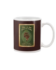 Book She is too fond of books Mug tile