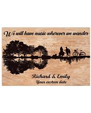 Guitar we will have music wherever we wander 36x24 Poster front