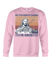 Violin My favorite chord Crewneck Sweatshirt tile