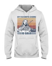 Violin My favorite chord Hooded Sweatshirt front