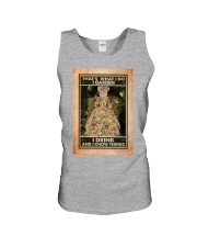 Garden that's what I do Unisex Tank tile