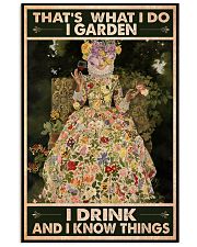 Garden that's what I do 24x36 Poster front