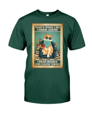 I read books and i know things Premium Fit Mens Tee tile