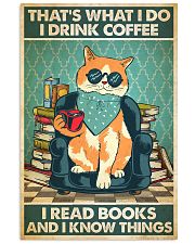I read books and i know things Vertical Poster tile