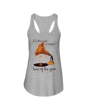 Vinyl Records The most wonderful time Ladies Flowy Tank tile