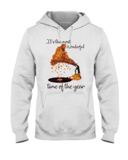 Vinyl Records The most wonderful time Hooded Sweatshirt front