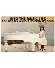 Piano Into the music 36x24 Poster front