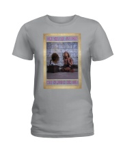 Vinyl Some girls are just born Ladies T-Shirt tile