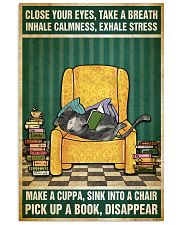 Pick up a book Disappear 24x36 Poster front