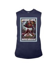 Knitting And she lived happily ever after Sleeveless Tee tile