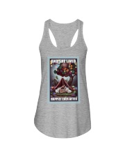 Knitting And she lived happily ever after Ladies Flowy Tank tile