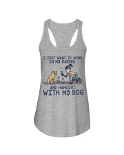Gardening Hang out with my dog Ladies Flowy Tank tile