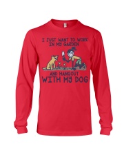 Gardening Hang out with my dog Long Sleeve Tee tile