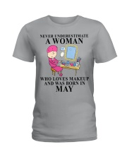 MK278 Born in May Ladies T-Shirt tile