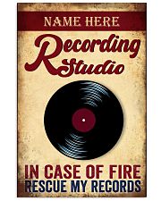 Vinyl Record In case of fire Vertical Poster tile