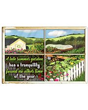 Garden1512 summer Horizontal Poster tile