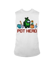 Gardening Pot head Sleeveless Tee tile