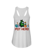 Gardening Pot head Ladies Flowy Tank tile