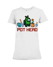 Gardening Pot head Premium Fit Ladies Tee tile