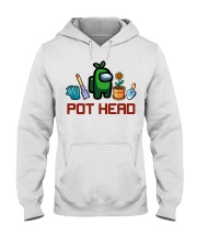 Gardening Pot head Hooded Sweatshirt front