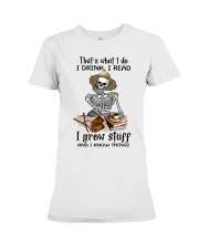 Gardening That's what I do Premium Fit Ladies Tee tile