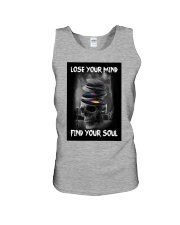 Vinyl Records Lose your mind Unisex Tank tile