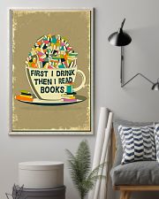 Book First I drink then I read books 24x36 Poster lifestyle-poster-1