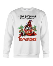 Gardening I love gardening from my head Christmas Crewneck Sweatshirt tile