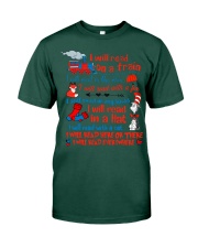 Read on a train Premium Fit Mens Tee tile
