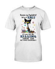 Knitting If I ever feel like killing someone Premium Fit Mens Tee tile