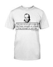Book Long enough to suit me Classic T-Shirt tile