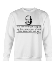 Book Long enough to suit me Crewneck Sweatshirt tile