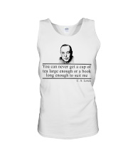 Book Long enough to suit me Unisex Tank tile